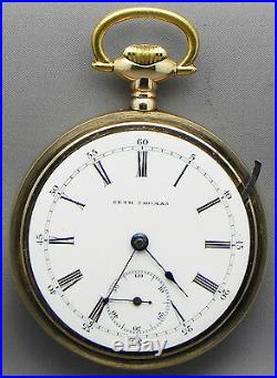 16 Size 17 Jewel G. E. Simanton's Precision Watch Pocket Watch, Made in 1889