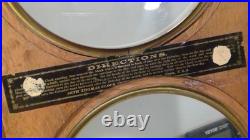 1876 Antique Seth Thomas Office Calendar Double Dial Clock Weight Driven 1875