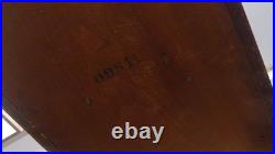 1876 Antique Seth Thomas Office Calendar Double Dial Clock Weight Driven 1875