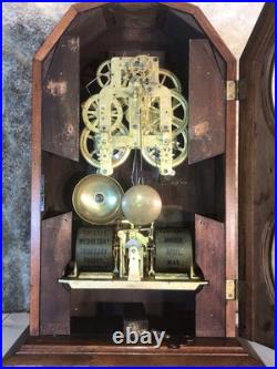 1876 Vintage Antique Seth Thomas Double Dial, Strike, Calendar Clock 1876 Vintage Antique Seth Thomas Double Dial, Strike, Calendar Clock