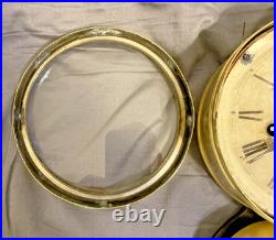 1878 Seth Thomas Ships Clock w Bell November 4th 1879 No Key Needs Restoration 1878 Seth Thomas Ships Clock w Bell November 4th 1879 No Key Needs Restoration