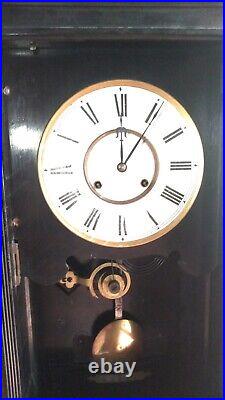 1882 Seth Thomas wall mount clock (Lincoln)