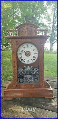 1885 Seth Thomas City Series BUFFALO Cabinet Clock