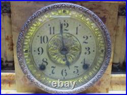 1890's Antique Seth Thomas 8 Day Adamantine Mantle Clock nice condition