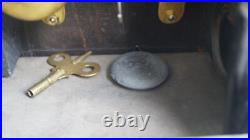 1890s Seth Thomas Burled Rosewood Adamantine Mantle Clock Video ALL ORIGINAL 1890s Seth Thomas Burled Rosewood Adamantine Mantle Clock Video ALL ORIGINAL