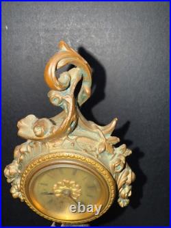 1891 ANTIQUE ART NOUVEAU BRONZE LADY Clock 1891 ANTIQUE ART NOUVEAU BRONZE LADY Clock