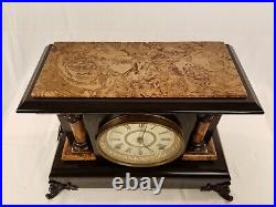 1897 Seth Thomas Hydra Adamantine Mantel Clock