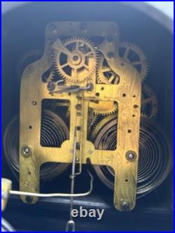 1899 Antique Seth Thomas Adamantine 8 Day Mantle Clock Mechanical