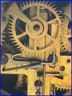 1899 Antique Seth Thomas Adamantine 8 Day Mantle Clock Mechanical