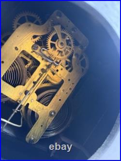 1899 Antique Seth Thomas Adamantine 8 Day Mantle Clock Mechanical