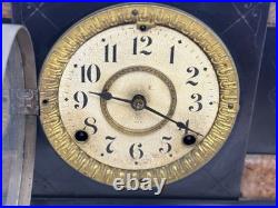 1899 Antique Seth Thomas Adamantine 8 Day Mantle Clock Mechanical