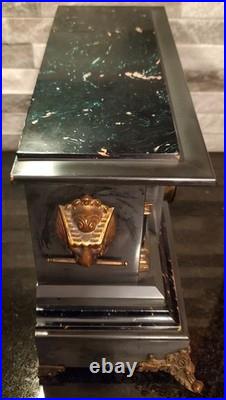 1904 Antique Seth Thomas Adamantine 8 Day Mantle Clock #295E, Working