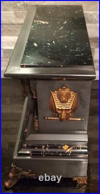 1904 Antique Seth Thomas Adamantine 8 Day Mantle Clock #295E, Working