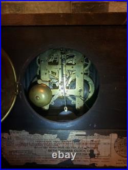 1904 Antique Seth Thomas Adamantine 8 Day Mantle Clock #295E, Working
