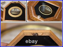 1909 Seth Thomas 12 Drop Octagon Schoolhouse Time Clock with Pendulum & Key