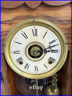 1909 Seth Thomas METAL SERIES #1117 Mantle Alarm Clock ALL ORIGINAL VIDEO