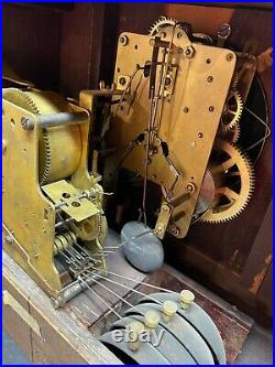 1918 Antique Seth Thomas Adamantine Mantle Clock Working Sonora Bells Quarter