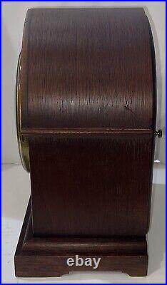 1920S WORKING/CHIMING SETH THOMAS BEEHIVE MANTEL CLOCK-10H X 8.25W X 5D WithKEY 1920S WORKING/CHIMING SETH THOMAS BEEHIVE MANTEL CLOCK-10H X 8.25W X 5D WithKEY