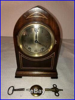 1920s Antique Seth Thomas Mantel Shelf Desk Clock Working #120