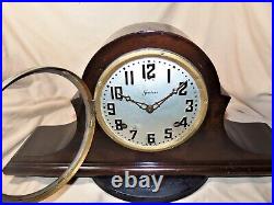 1920s Sessions 8-day Tambour Mantel Mantle Clock BimBam Chimes Serviced Works EX