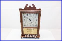 1935 Seth Thomas Award Mantle Clock With Plaque Vintage Collectible 1935 Seth Thomas Award Mantle Clock With Plaque Vintage Collectible