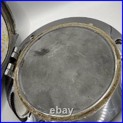 1939 Seth Thomas US Navy Mark I Deck Clock Quartz Porthole + Orig Movement