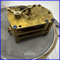 1939 Seth Thomas US Navy Mark I Deck Clock Quartz Porthole + Orig Movement