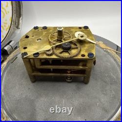 1939 Seth Thomas US Navy Mark I Deck Clock Quartz Porthole + Orig Movement