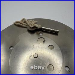 1939 Seth Thomas US Navy Mark I Deck Clock Quartz Porthole + Orig Movement