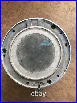 1940 Seth Thomas Wwii U S Navy Mark 1 Deck Clock -rare Chrome Plated Case