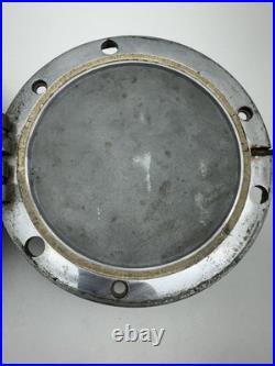 1940 WWII Seth Thomas U. S. Navy Mark I Deck Clock Brass Working with Key