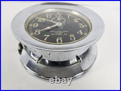 1941 SETH THOMAS WWII U. S. Navy Mark 1 Deck Clock Naval Porthole Ship Wall Clock 1941 SETH THOMAS WWII U. S. Navy Mark 1 Deck Clock Naval Porthole Ship Wall Clock
