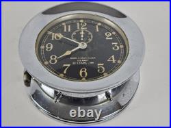 1941 SETH THOMAS WWII U. S. Navy Mark 1 Deck Clock Naval Porthole Ship Wall Clock 1941 SETH THOMAS WWII U. S. Navy Mark 1 Deck Clock Naval Porthole Ship Wall Clock