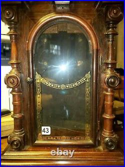#43 Antique Welch Patti V P Clock Case