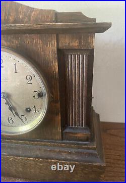 4 Bell Seth Thomas Sonora Chime Mantle Clock No. 495 Works