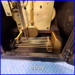 ANTIQUE 1921 SETH THOMAS #74 TAMBOUR Westminster Chime/Strike Rebuilt With Key