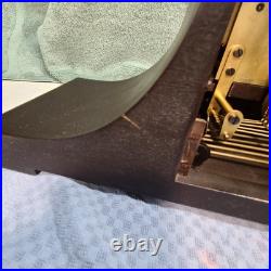 ANTIQUE 1921 SETH THOMAS #74 TAMBOUR Westminster Chime/Strike Rebuilt With Key