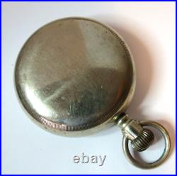 ANTIQUE MENS SETH THOMAS 15'J LEVER SET POCKET WATCH 18'S COME With LEATHER POUCH