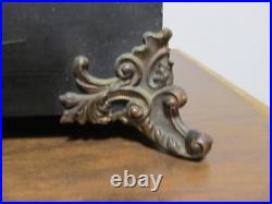 ANTIQUE SETH THOMAS 4 PILLAR ADAMANTINE MANTLE CLOCK With89C MOVEMENT READ F/S
