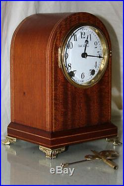 ANTIQUE SETH THOMAS CABINET SHELF MANTLE CLOCK-Totally! -Restored- TUDOR-1913