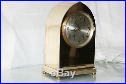 ANTIQUE SETH THOMAS GOTHIC No. 1 Model Clock c/1909 Totally Restored-REAL BRONZE
