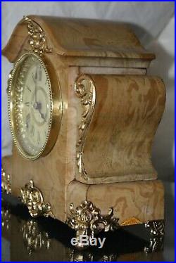 ANTIQUE SETH THOMAS SHELF MANTLE CLOCK-Totally! -Restored- c/1899