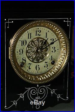 ANTIQUE SETH THOMAS SHELF MANTLE CLOCK-Totally! -Restored- c/1900-SHASTA MODEL