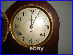 ANTIQUE SETH THOMAS SONORA CHIME CLOCK No. 11 8 DAY, 5 BELL T&S