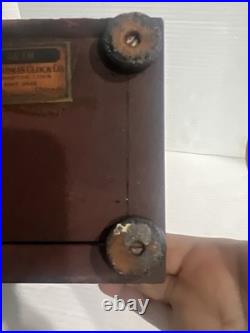 ANTIQUE SHELF CLOCK Seth Thomas For Parts Key And Complete