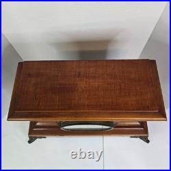 ANTIQUE Seth Thomas TRENT Mantle Clock With Key And Pendulum TESTED & WORKS