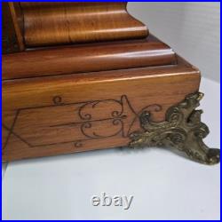 ANTIQUE Seth Thomas TRENT Mantle Clock With Key And Pendulum TESTED & WORKS