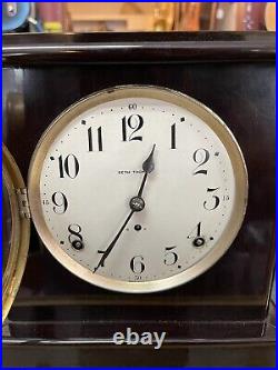ANTIQUE working Seth Thomas Clock A11 Unsure Of Age Sold AS IS Works! No RES