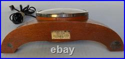 ART DECO 1940-50's WORKING Seth Thomas Wood Mantle Clock DYNAIRE 1E E022-000