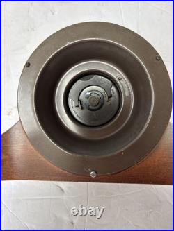 ART DECO 1940-50's WORKING Seth Thomas Wood Mantle Clock DYNAIRE 1W E022-007